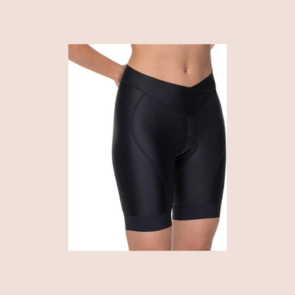 Bellwether Axiom Cycling Shorts - Black, Women's, Large – studio photo