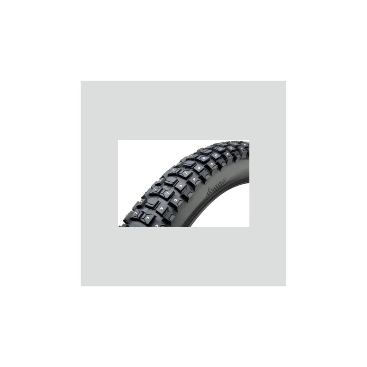 Benno Studded Snow Tire - 24 x 2.5, Black (Bicycle Tires) – studio product photo