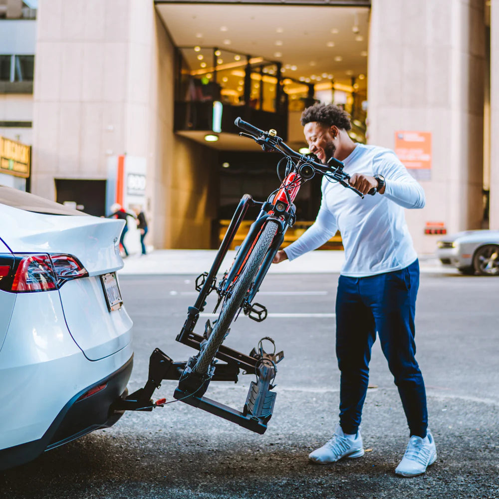 Bike racks for electric fashion bikes