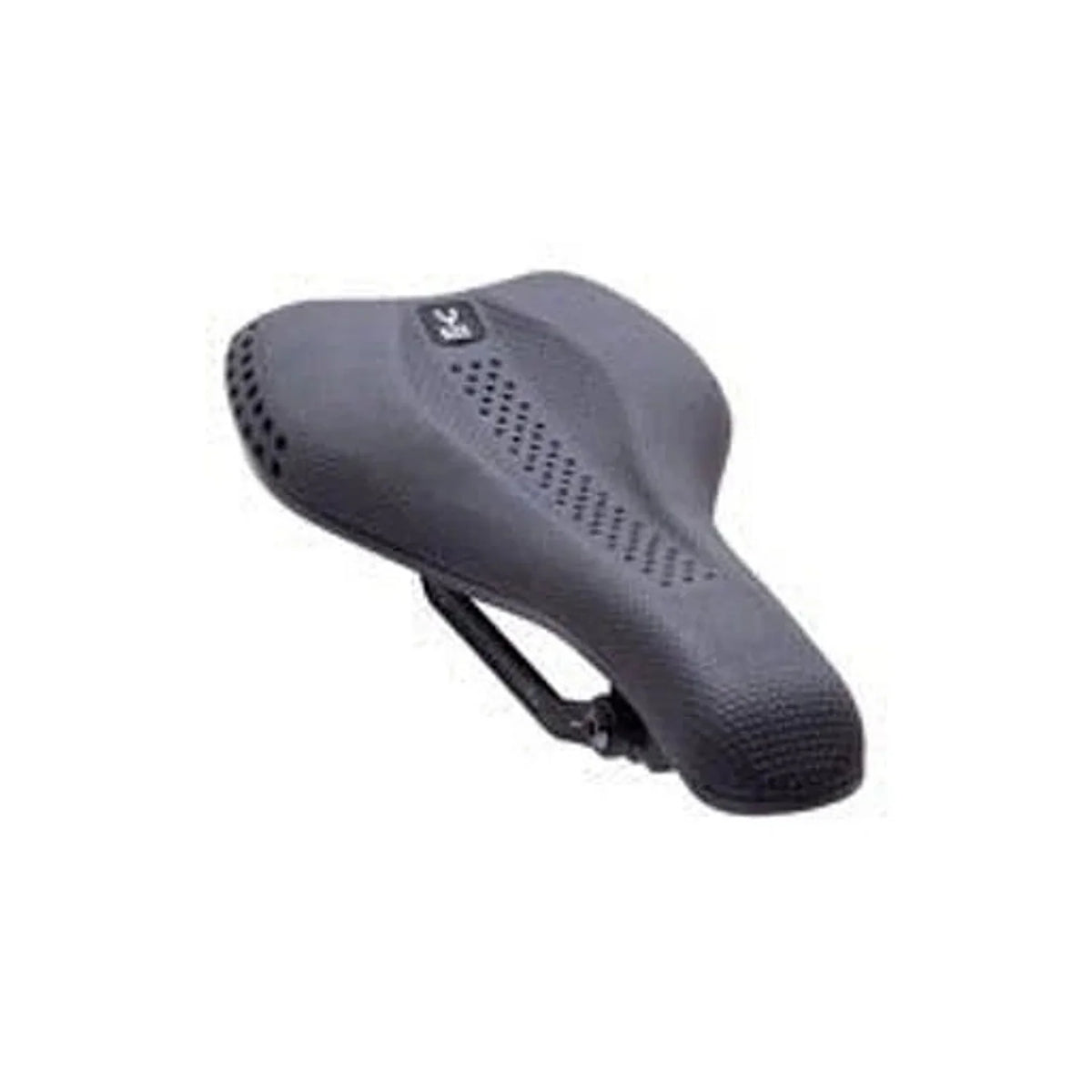 Bike Yoke Sagma 3D Saddle, 142 - Black (Bicycle Saddles) – front profile