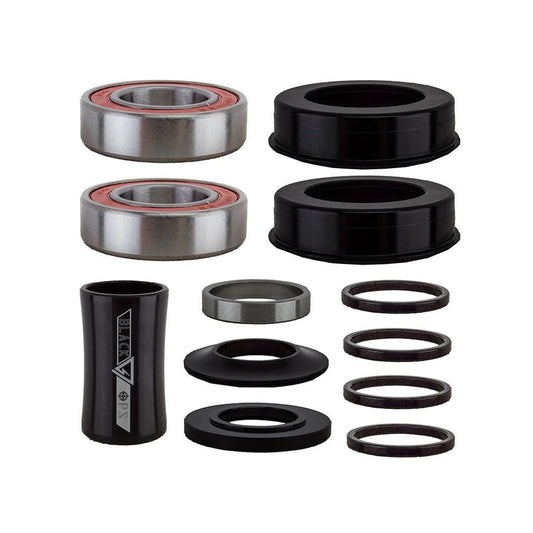 Black Ops Mid/USA Dualie BB - 22mm (Bicycle Bottom Brackets) – studio product photo