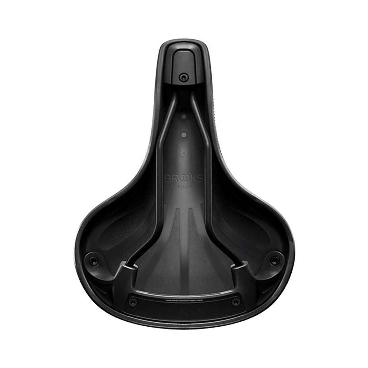 Brooks C67 Saddle - Black (Bicycle Saddles) – front profile