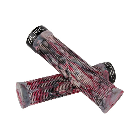 Burgtec Bartender Pro Minnaar Signature Grip, Bloody Mary (Bicycle Handlebar Grips) – studio product photo