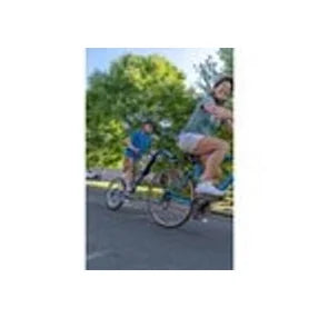 Burley Kazoo Trailercycle - Single-Speed, Blue (Bicycle Child Seats) – product view