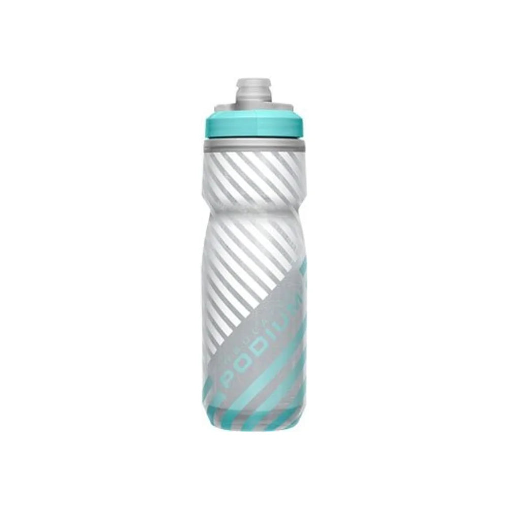 Camelbak Podium Chill Water Bottle - 21oz, Gray/Teal (Water Bottles) – studio product photo