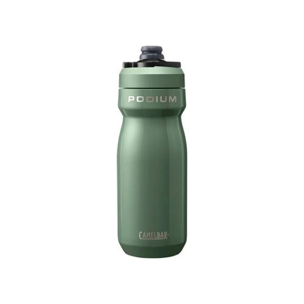 Camelbak Podium Steel Water Bottle - 18oz, Moss (Water Bottles) – studio product photo