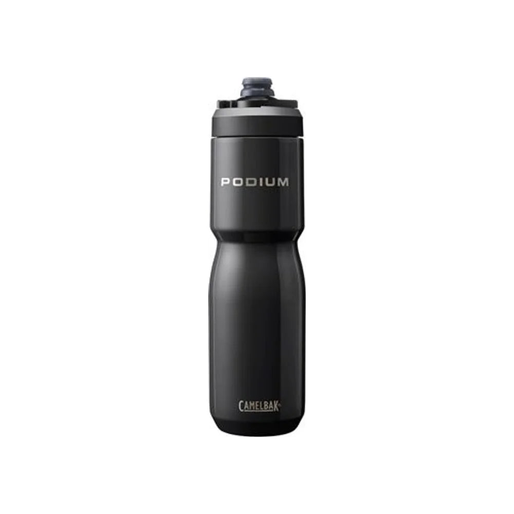 Camelbak Podium Steel Water Bottle - 22oz, Black (Water Bottles) – studio product photo