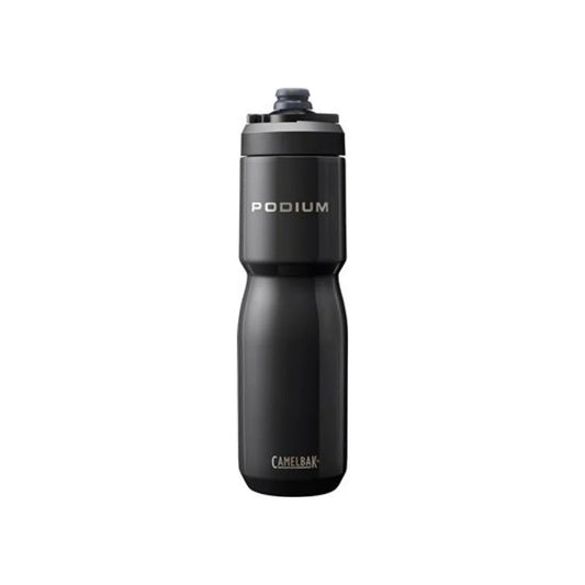 Camelbak Podium Steel Water Bottle - 22oz, Black (Water Bottles) – studio product photo