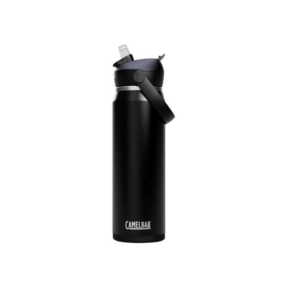 Camelbak Thrive Flip Straw Water Bottle - Black, 25oz (Water Bottles) – studio product photo