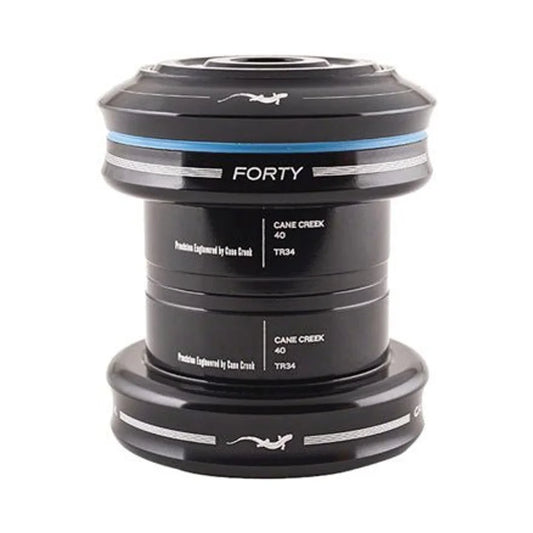 Cane Creek 40 EC34/28.6 / EC34/30 Headset Black (Bicycle Headsets) – studio product photo