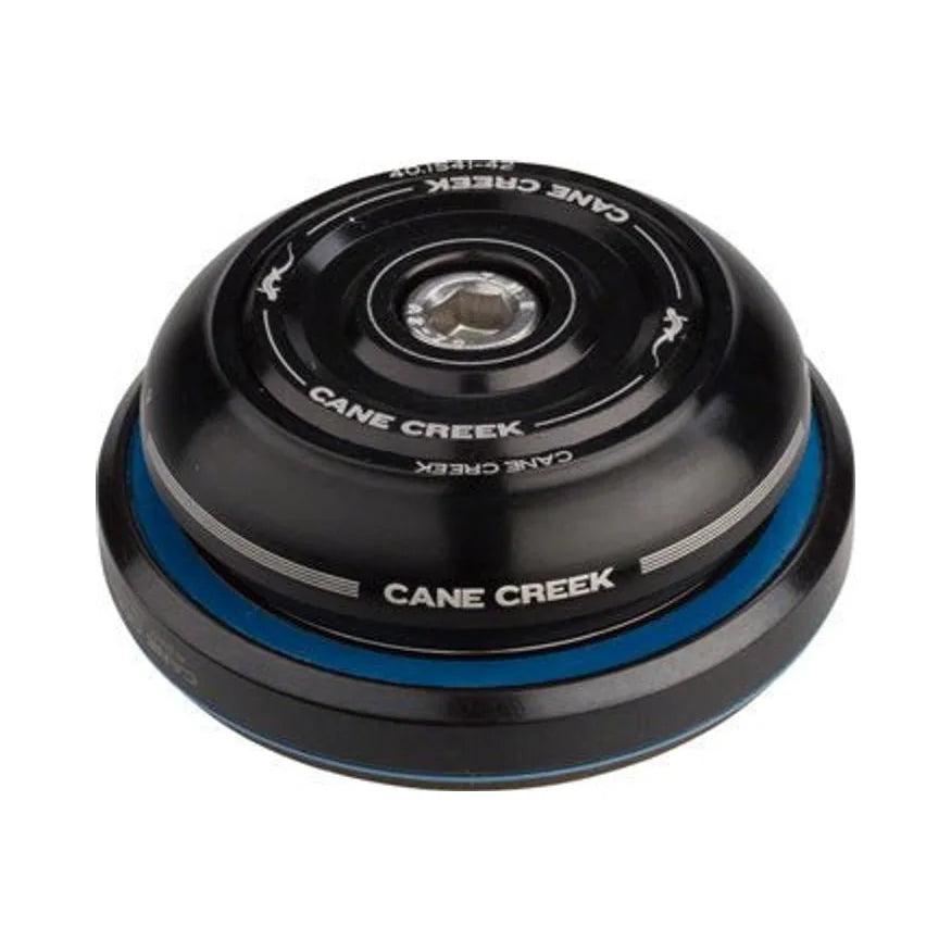 Cane Creek 40 IS41/28.6 IS52/40 Short Cover Headset, Black (Bicycle Headsets) – studio product photo