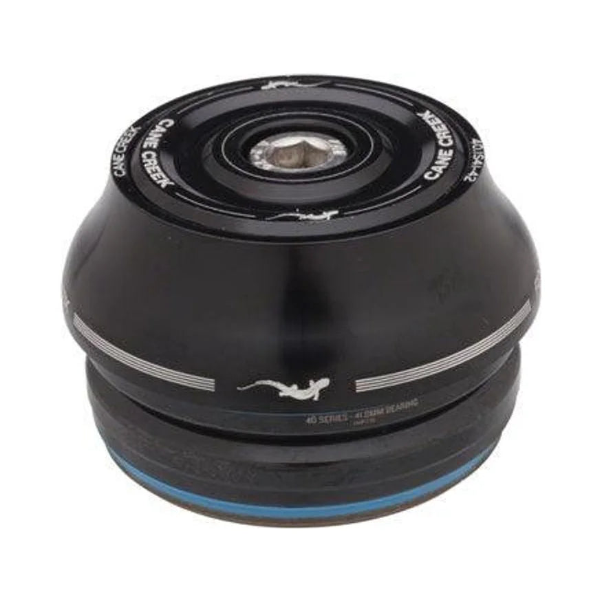 Cane Creek 40 IS42/28.6 / IS42/30 Tall Cover Headset Black (Bicycle Headsets) – studio product photo