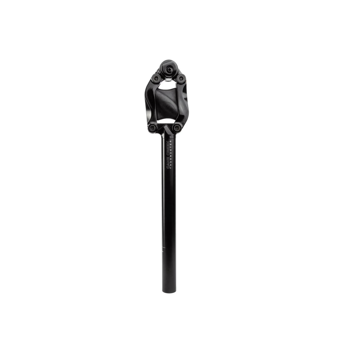 Cane Creek Thudbuster LT Suspension Seatpost - 31.6 x 420mm, 90mm, Black (Bicycle Seatposts) – detail angle