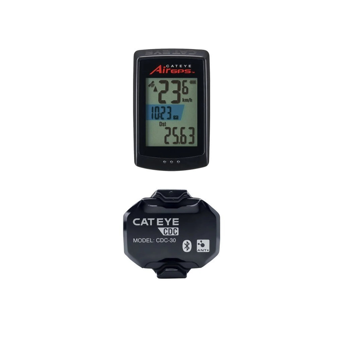 Cateye CC-GPS100 AirGPS w/ Cadence Cycling Computer (Bicycle Computers) – studio product photo
