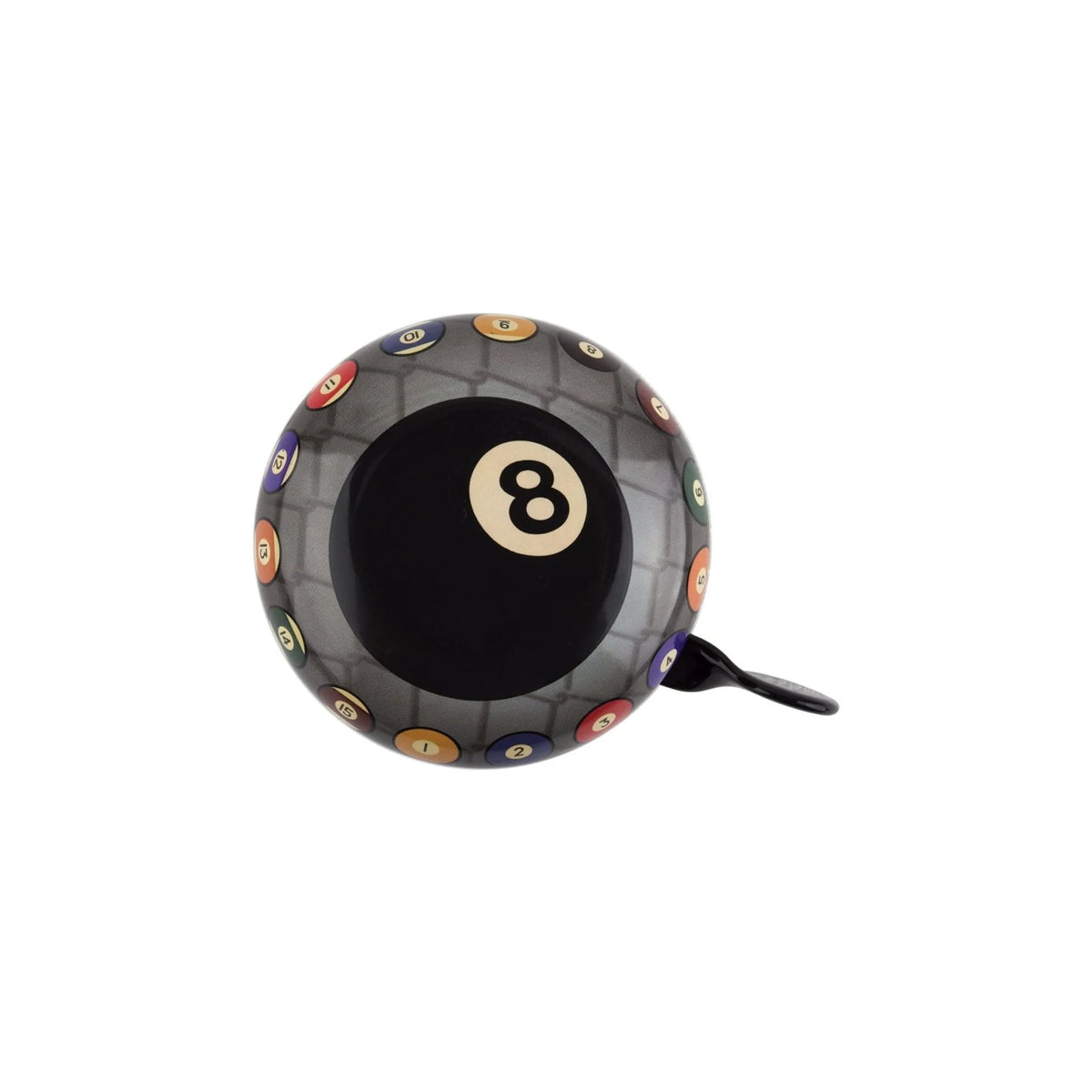 Clean Motion Ding Dong Bell - 8 Ball (Bicycle Bells & Horns) – studio product photo
