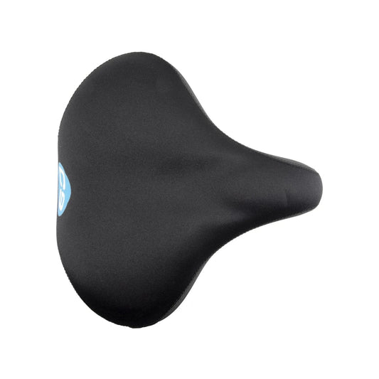 Cloud-9 Cruiser Anatomic Saddle - Multi-Stage Foam, Lycra (Bicycle Saddles) – close-up detail