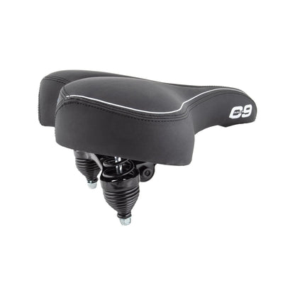 Cloud-9 Cruiser Sofa Saddle - Multi-Stage Foam, Soft Touch Vinyl (Bicycle Saddles) – front profile
