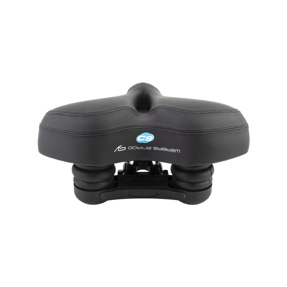 Cloud-9 XL Memory Foam Air Flow Bicycle Saddle (Bicycle Saddles) – front profile
