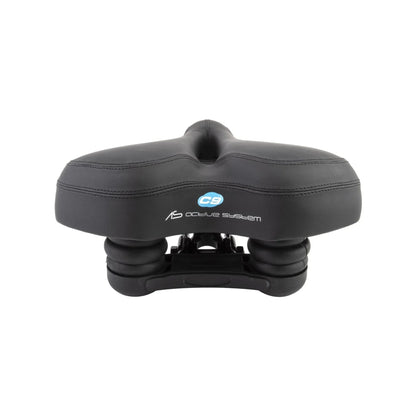 Cloud-9 XL Memory Foam Air Flow Bicycle Saddle (Bicycle Saddles) – front profile