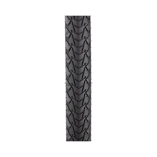 Continental Contact Plus Tire - 700 x 35, Clincher, Wire, Black/Reflex, SafetyPlus Breaker, E50 (Bicycle Tires) – front