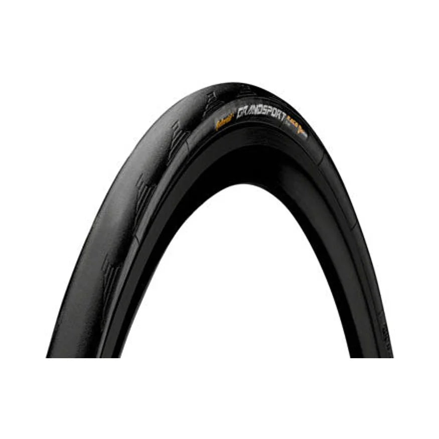 Continental Grand Sport Race Tire - 700 x 25, Clincher, Folding, Black, PureGrip, NyTech Breaker (Bicycle Tires) – product