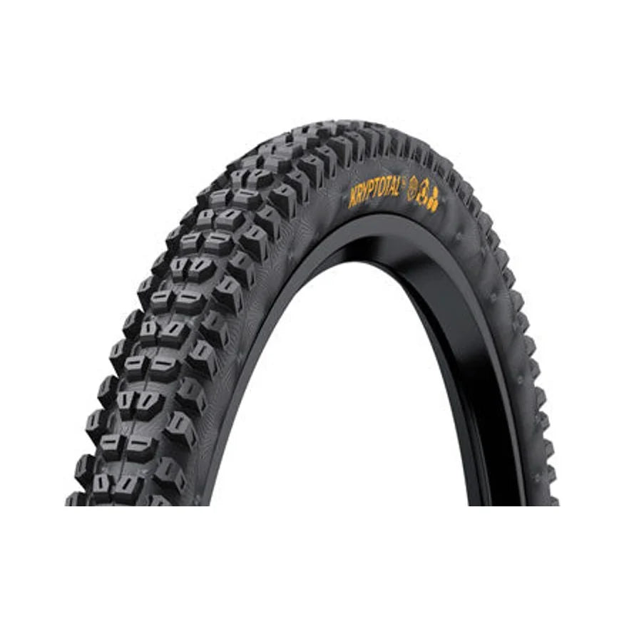 Continental Kryptotal Rear Tire - 29 x 2.40, Tubeless, Folding, Black, Endurance, Trail Casing, E25 – Continental Kryptotal Rear Tire - 29 x 2.40, Tubeless, Folding, Black, Endurance, Trail Casing, E25 (Bicycle Tires)