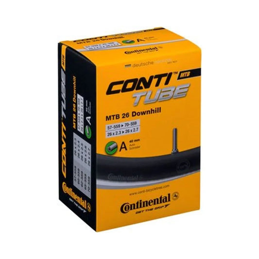 Continental Standard Tube - 26 x 2.5 - 2.7, 40mm Schrader Valve (Bicycle Tubes) – studio product photo