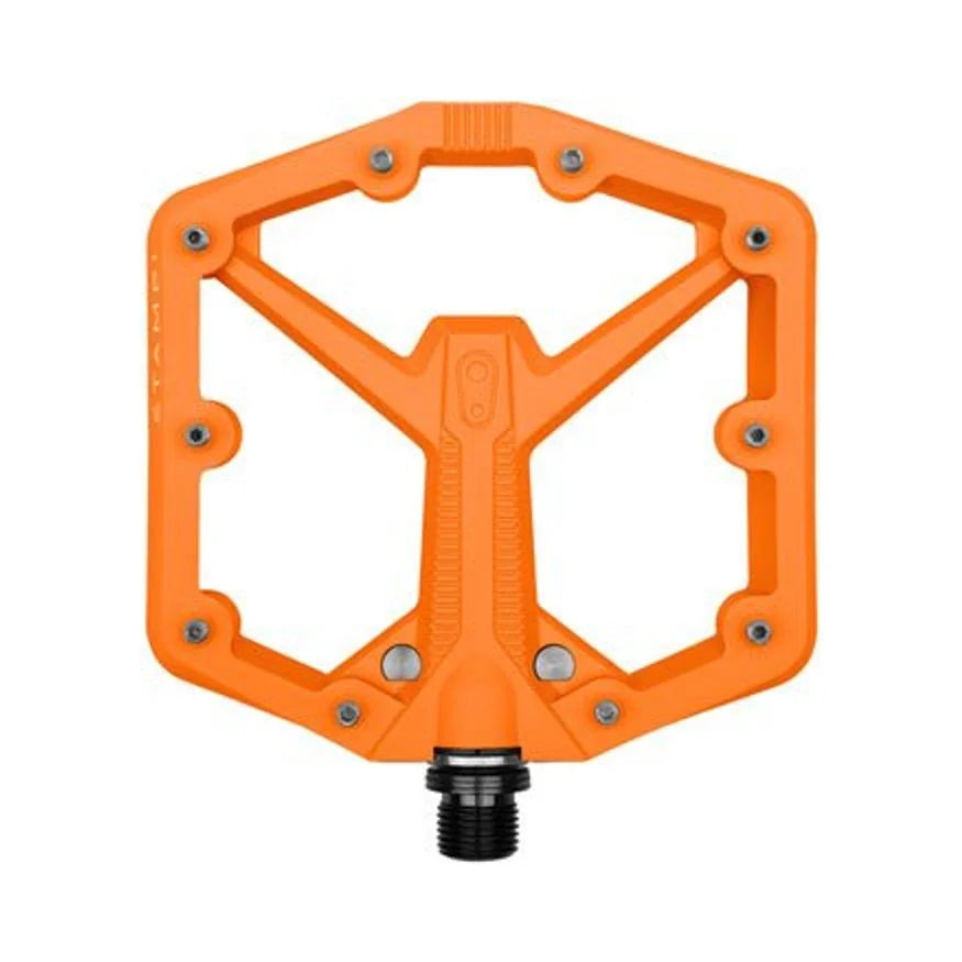 Crank Brothers Crankbrothers Stamp 1 Gen 2 Pedals - Platform, Composite, 9/16", Orange, Large (Bicycle Pedals) – studio