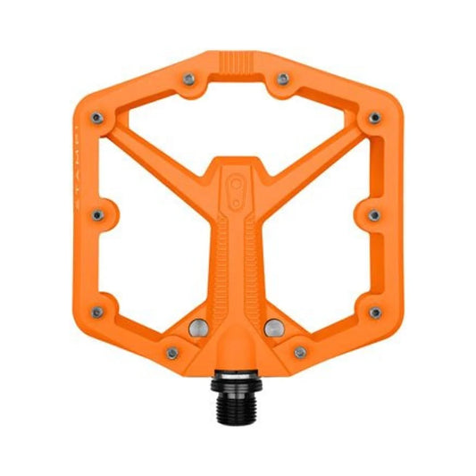 Crank Brothers Crankbrothers Stamp 1 Gen 2 Pedals - Platform, Composite, 9/16", Orange, Large (Bicycle Pedals) – studio