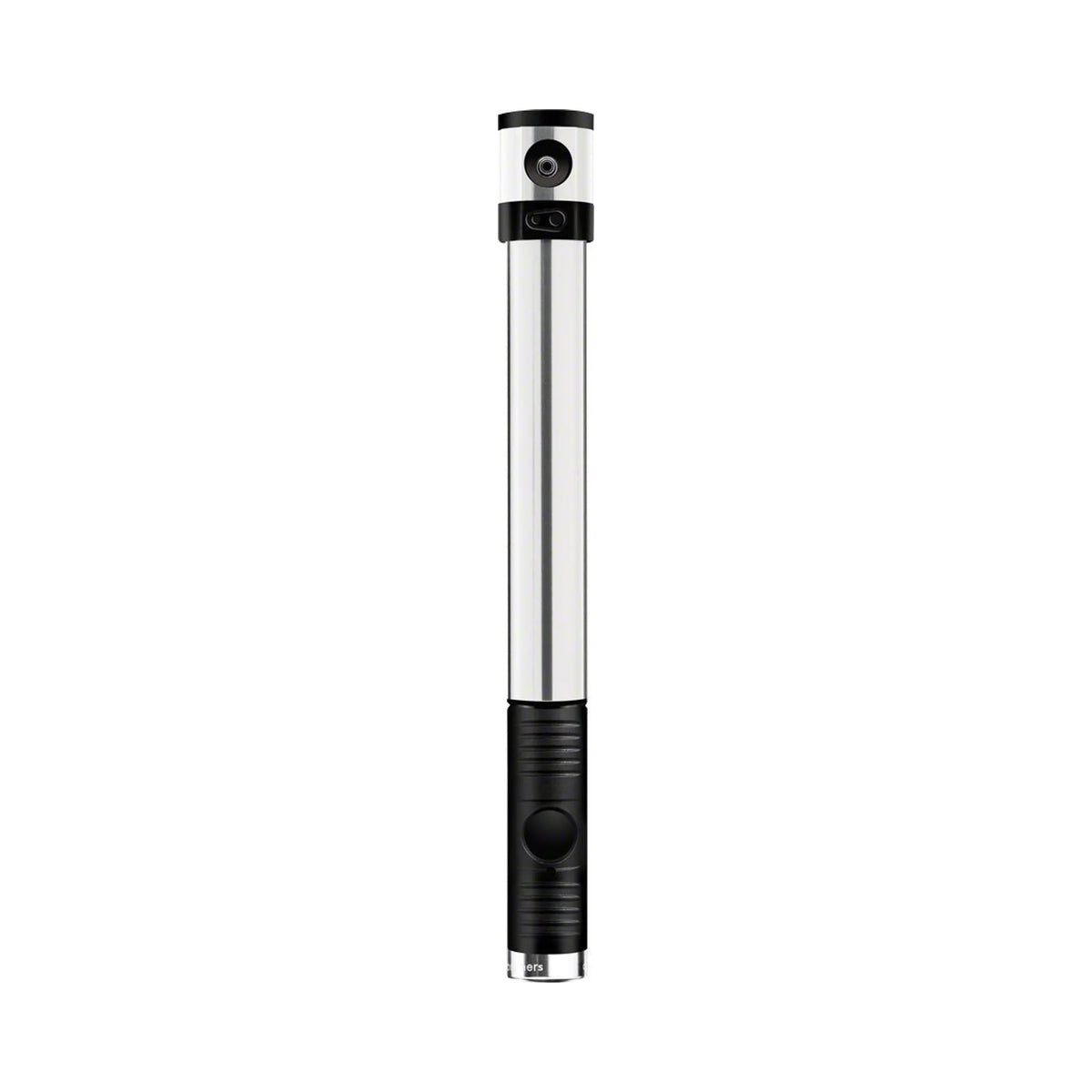 Crank Brothers Klic HV Gauge Frame Pump with Inflator: Silver/Black (Bicycle Pumps) – product view