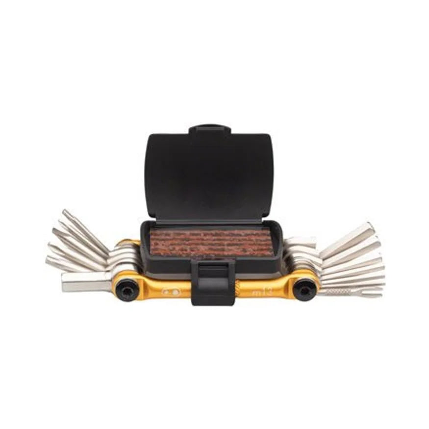 Crank Brothers Multi 13 Tool - Gold (Bike Multi-Tool) – studio product photo