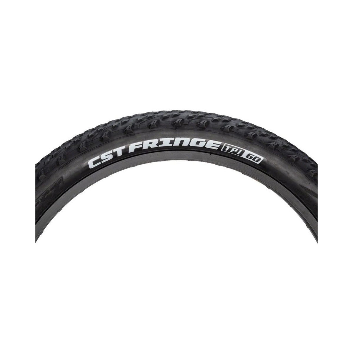 CST Fringe Tire - 24 x 2.8, Clincher, Wire, Black (Bicycle Tires) – product view