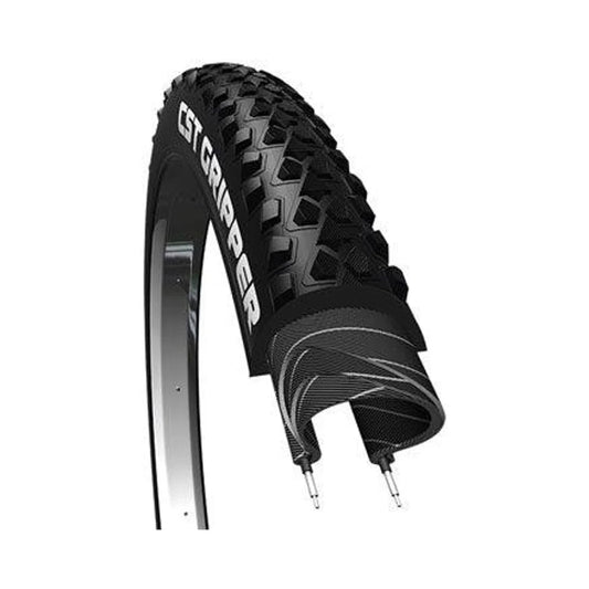 CST Jack Rabbit Tire - 26 x 2.1, Clincher, Wire, Black (Bicycle Tires) – studio product photo