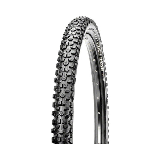 CST Rock Hawk Tire - 26 x 2.25, Clincher, Wire, Black (Bicycle Tires) – front profile