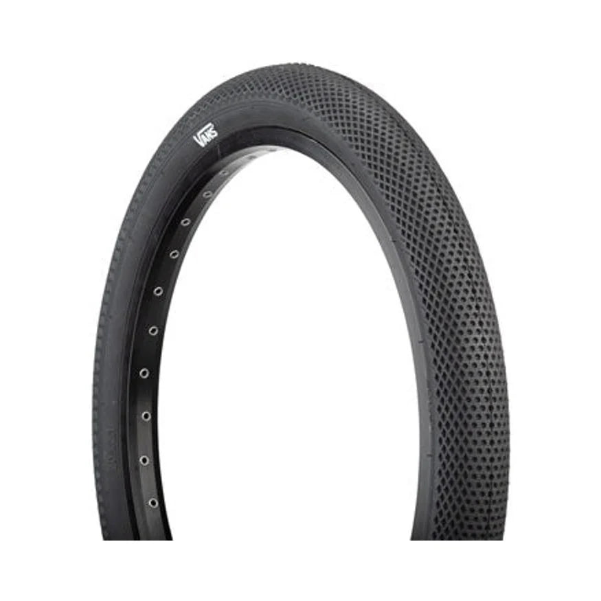 Cult X Vans Tire - 20 x 2.4, Clincher, Wire, Black (Bicycle Tires) – showcase image