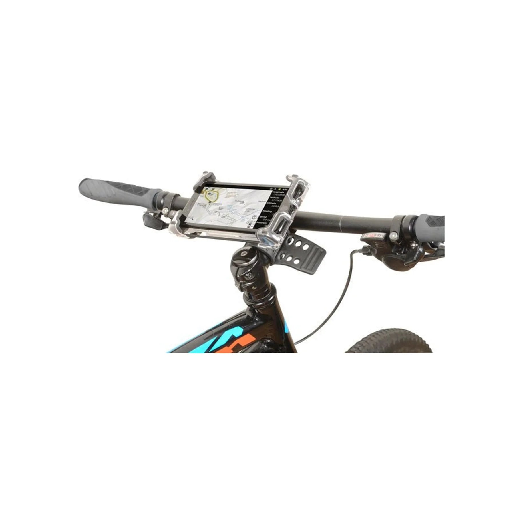 Delta Hefty Holder Plus Smartphone Bike Mount - Clear Gray (Phone Bag and Holder) – showcase image