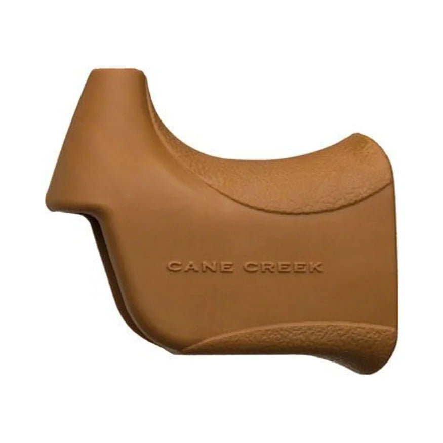 DiaCompe Dia-Compe Cane Creek Standard Non-Aero Hoods, Brown, Pair (Brake Lever Hood) – studio product photo