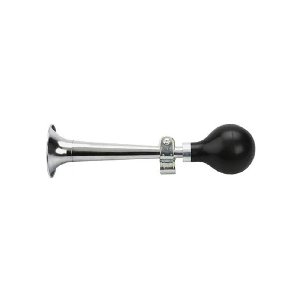 Dimension Bulb Horn: Chrome (Bicycle Bells & Horns) – studio product photo