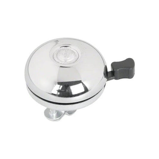 Dimension Classic Chrome Bell with Crown Emblem (Bicycle Bells & Horns) – studio product photo