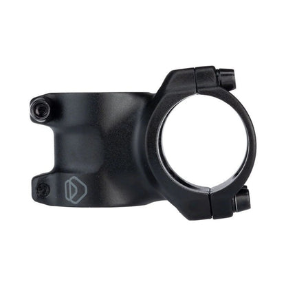 Dimension Trail Stem - 35mm, 31.8 Clamp, +/-6, 1 1/8", Aluminum, Black (Bicycle Stems) – detail angle