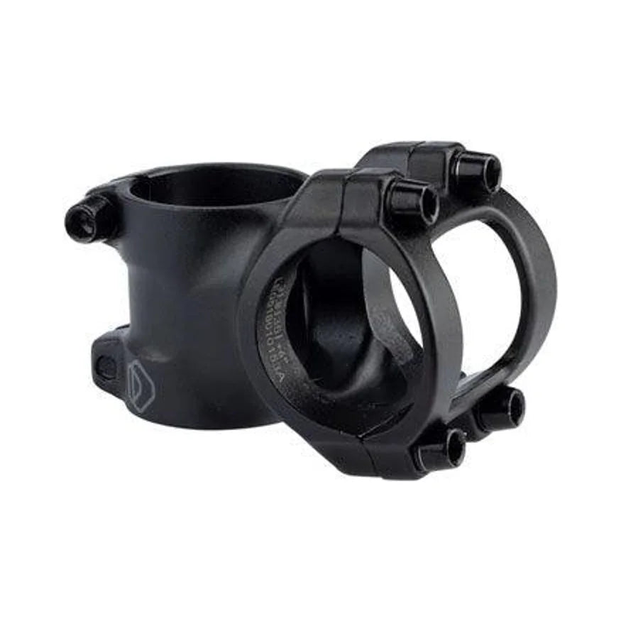 Dimension Trail Stem - 35mm, 31.8 Clamp, +/-6, 1 1/8", Aluminum, Black (Bicycle Stems) – showcase image