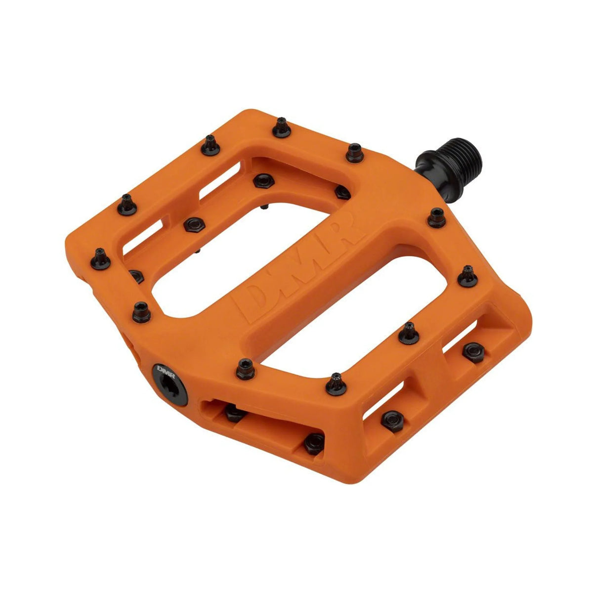 DMR V11 Pedals - Platform, Composite, 9/16", Orange (Bicycle Pedals) – studio photo