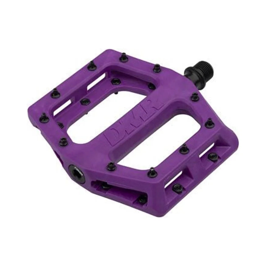 DMR V11 Pedals - Platform, Composite, 9/16", Purple (Bicycle Pedals) – studio product photo