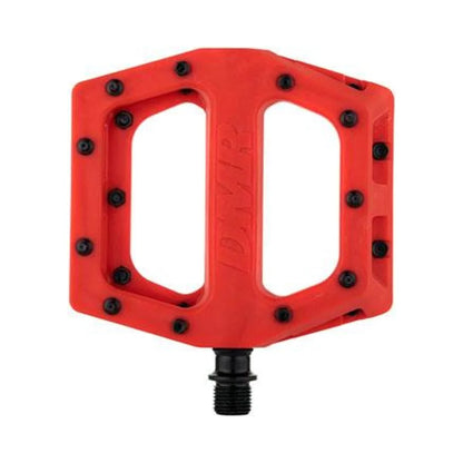DMR V11 Pedals - Platform, Composite, 9/16", Red (Bicycle Pedals) – studio photo