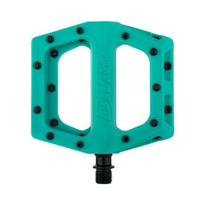 DMR V11 Pedals - Platform, Composite, 9/16", Turquiose (Bicycle Pedals) – close-up detail