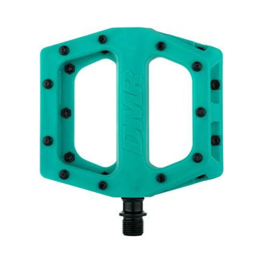 DMR V11 Pedals - Platform, Composite, 9/16", Turquiose (Bicycle Pedals) – close-up detail