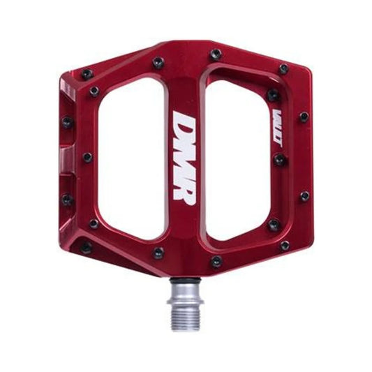 DMR Vault Pedals - Platform, Aluminum, 9/16", Deep Red (Bicycle Pedals) – detail angle