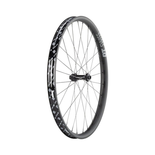 DT Swiss EXC 1200 Spline 35 Front Wheel - 27.5", 15 x 110mm Boost, Center-Lock, Black (Bicycle Wheels) – showcase image