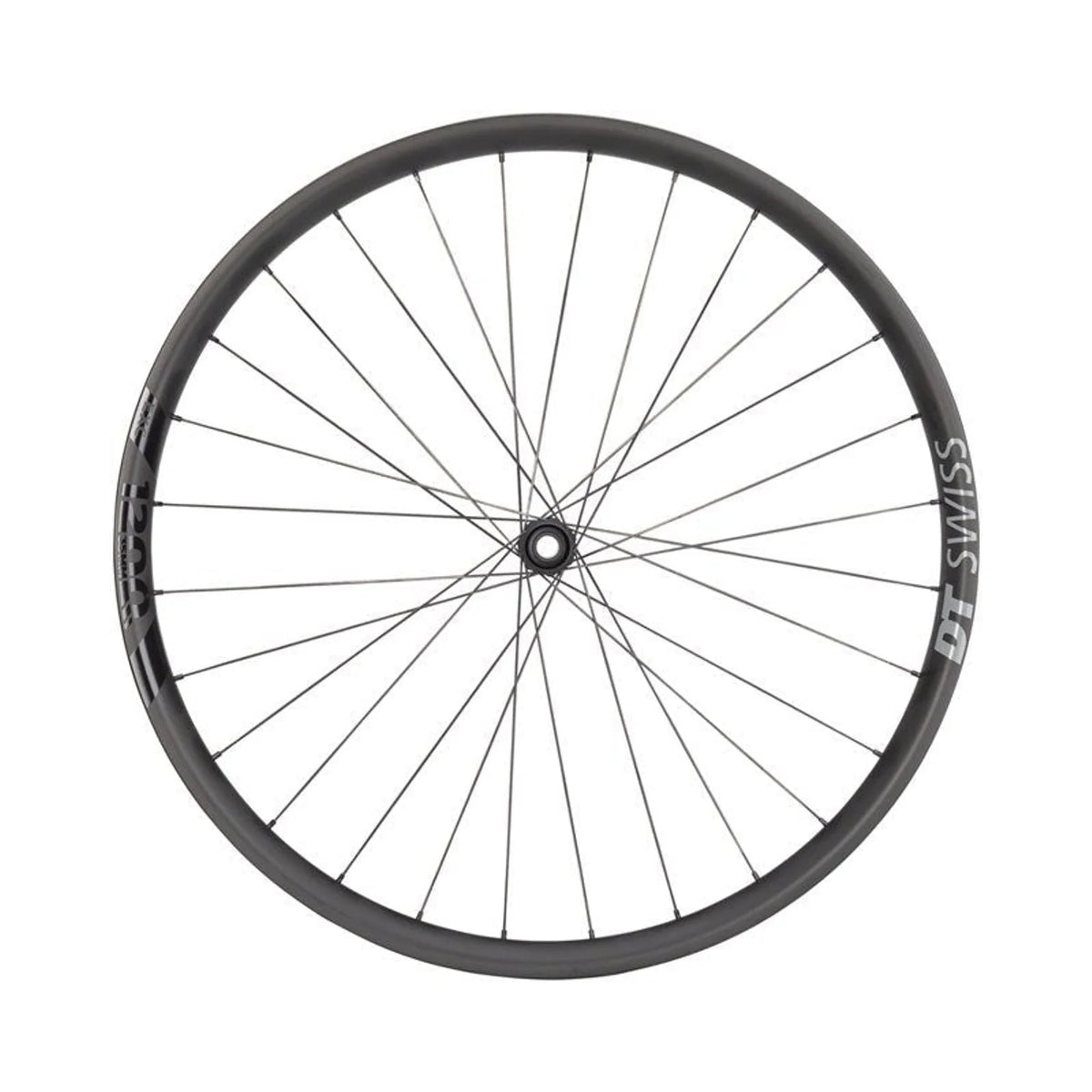 DT Swiss EXC 1200 Spline 35 Front Wheel - 27.5", 15 x 110mm Boost, Center-Lock, Black (Bicycle Wheels) – studio photo