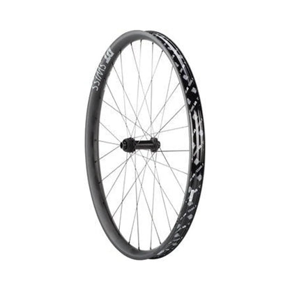 DT Swiss EXC 1200 Spline 35 Front Wheel - 27.5", 15 x 110mm Boost, Center-Lock, Black (Bicycle Wheels) – close-up detail